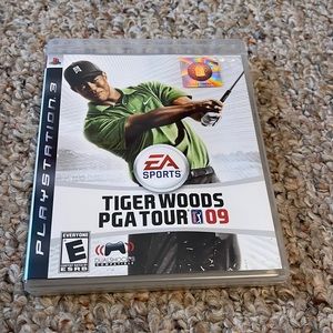 Tiger Woods PGA Tour 09 on PS3 Great condition and includes game manual and case